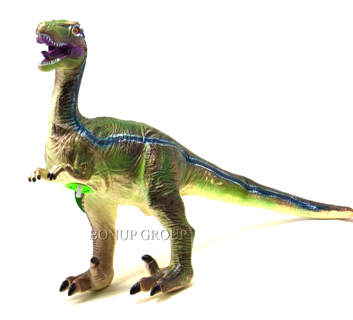 Детская фигурка Динозавр Велоцираптор YG Toys резиновый большой звук 3 ...