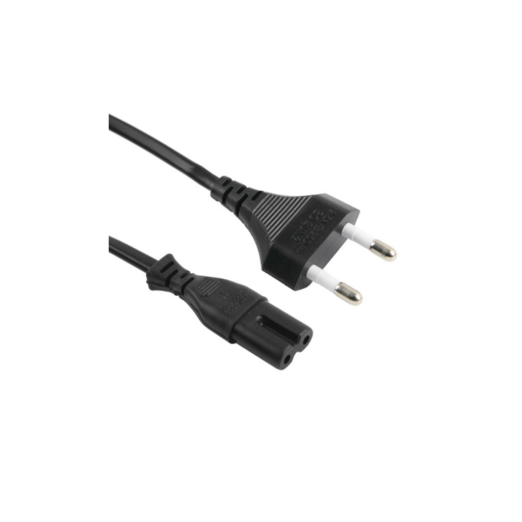 Кабель питания C7 1.2m 0.5mm Merlion (PC-184/2 CEE7/16-C7-CCA12 ...