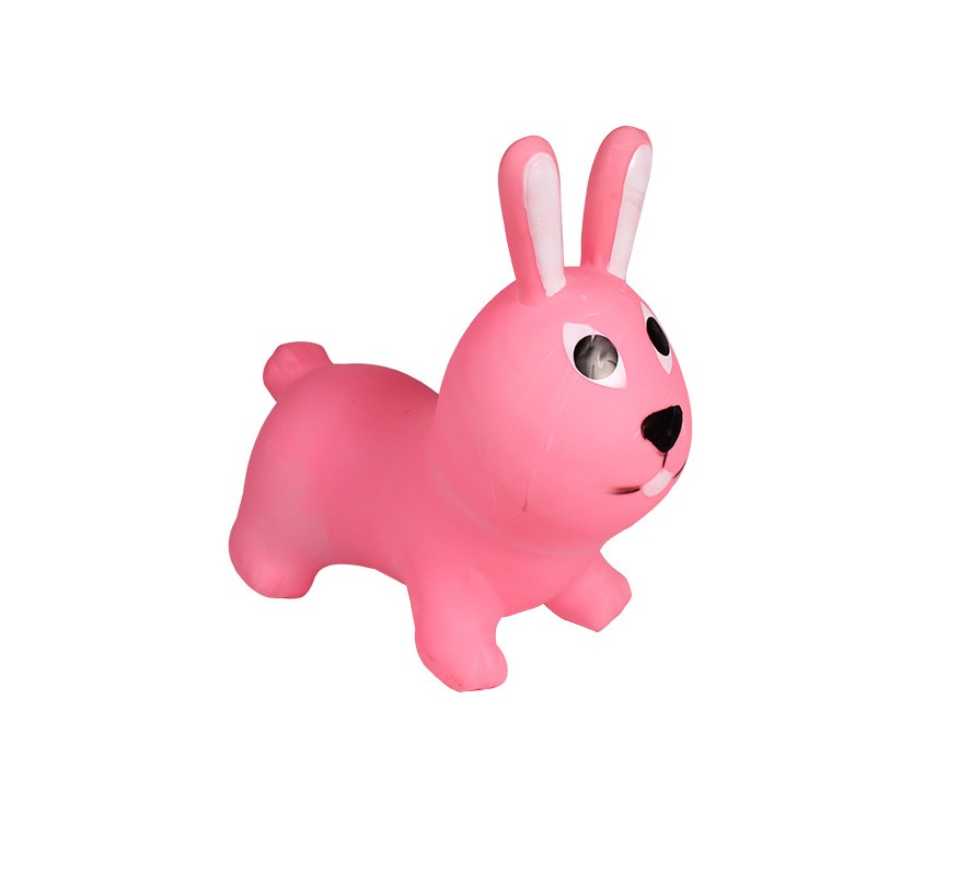 

Прыгун кролик детский Игрушка прыгун для детей METR+ (BT-RJ-0068) Pink