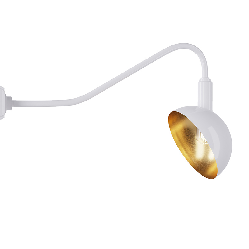 

Настенный светильник Pikart Lights 3897-1 Scoop Белый