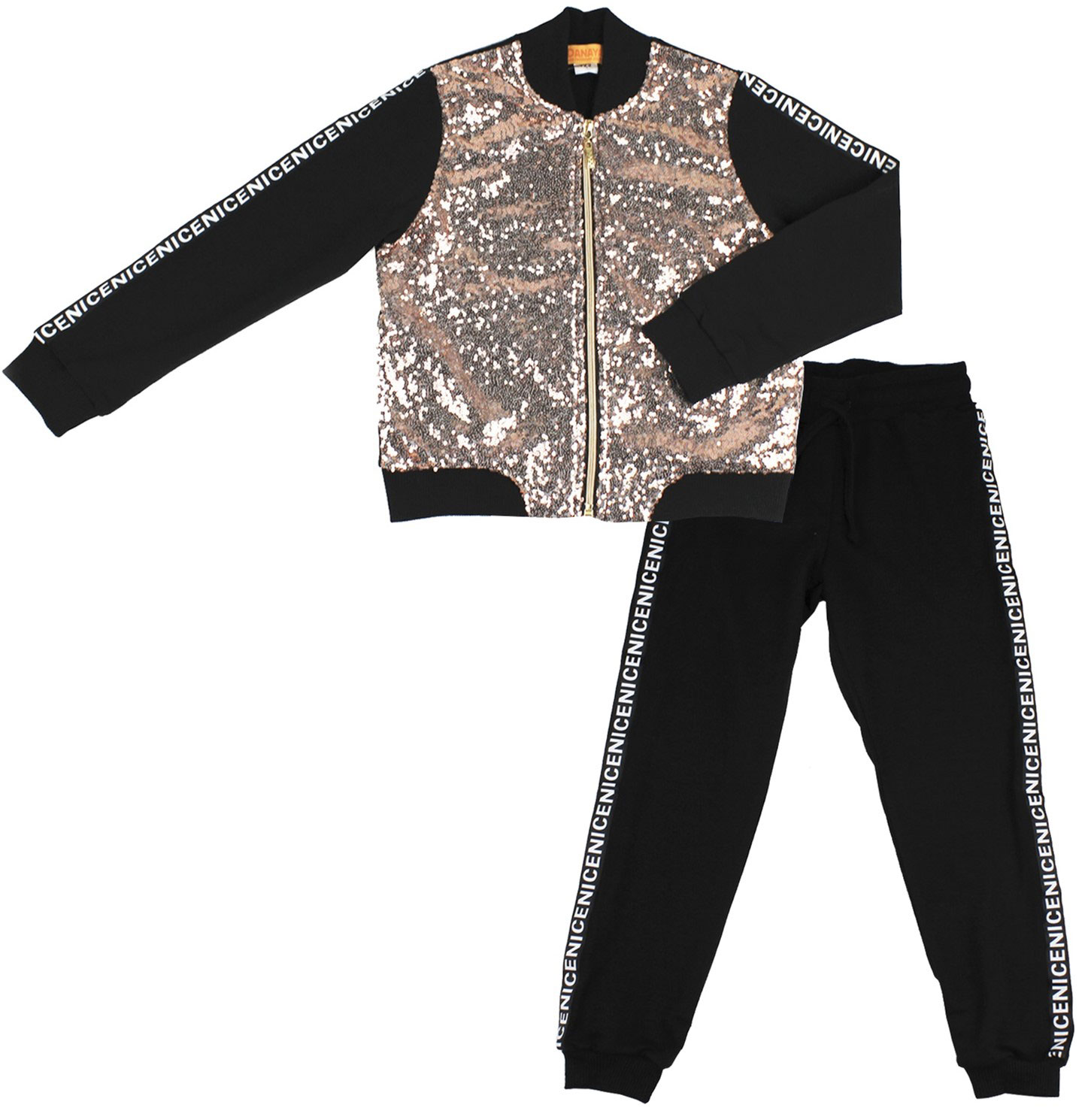

Спортивный костюм Danaya ШЯ19-137 116 см Черный с золотом