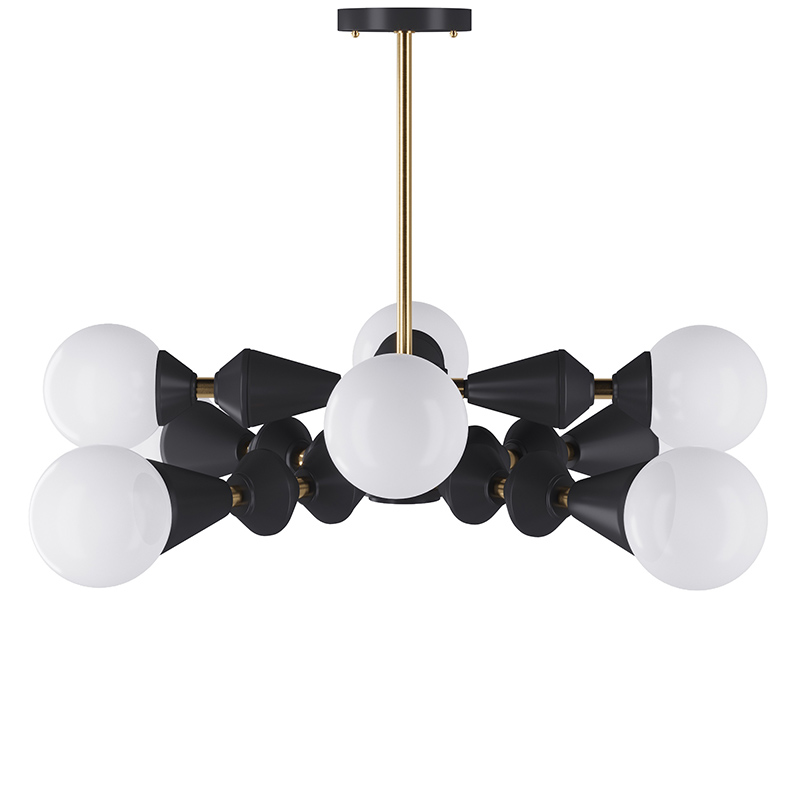 

Люстра Pikart Lights 5990-1 Dome Черный