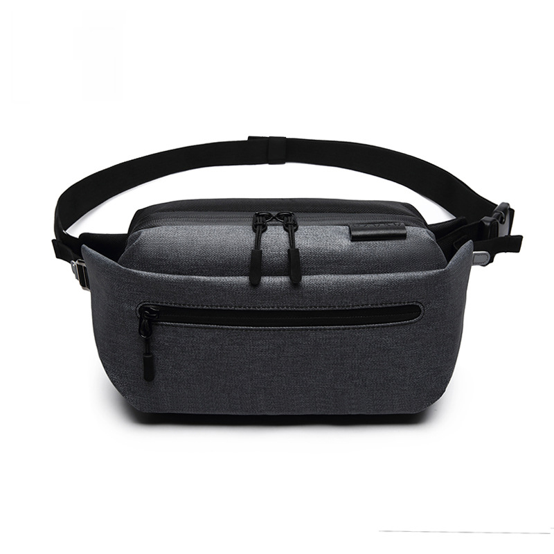 

Сумка на пояс Ozuko Casual Men Waist Bag серая