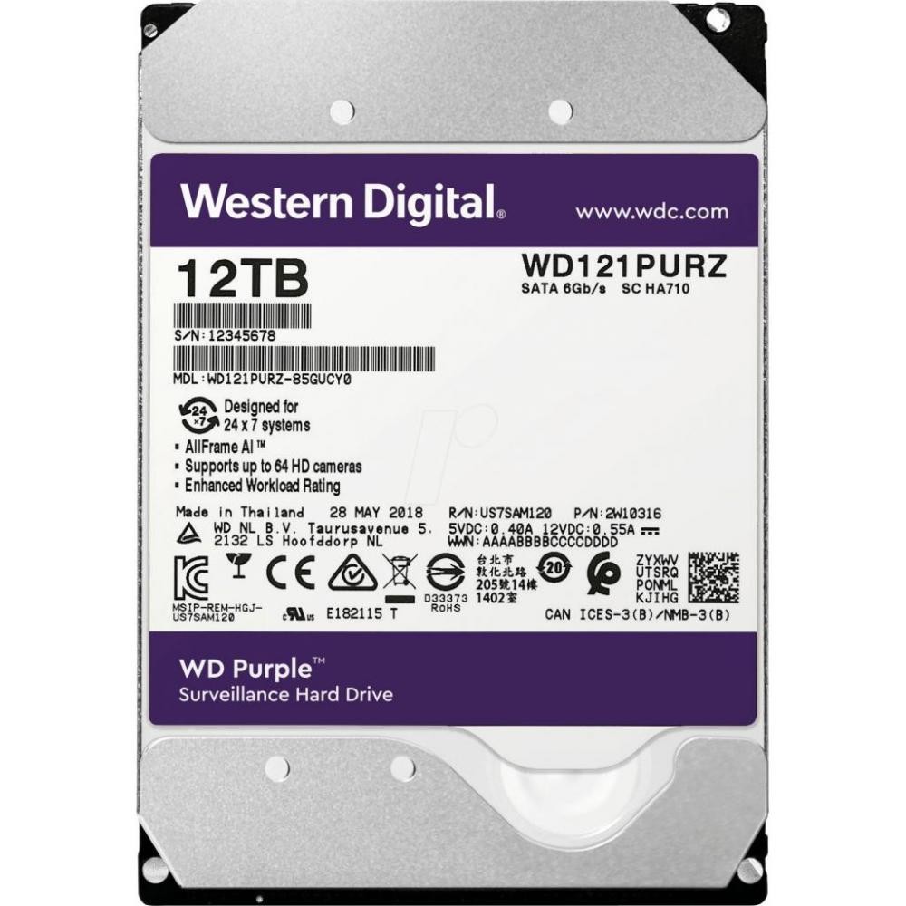 

WD Purple 12 TB (WD121PURZ)