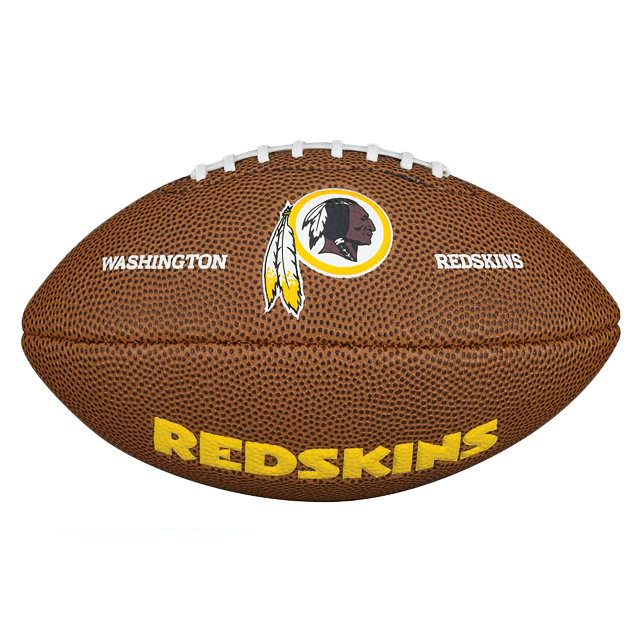 

Мини-мяч для американского футбола Wilson NFL Team Logo Mini WTF1533XBWS (для детей до 10 лет)