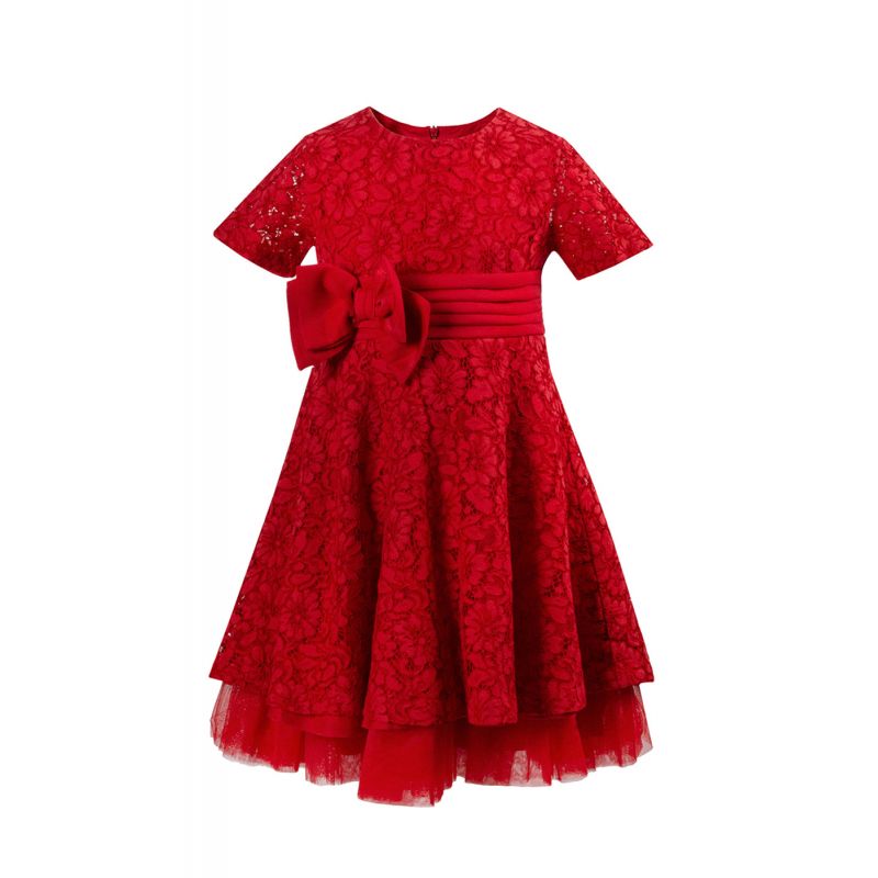 

Нарядное платье STEFANIA spanish brand 122 см Красный 320211