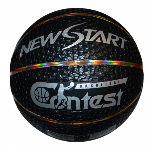 

Мяч баскетбольный Newstart NS470 Имитация покрышки Size 7 Black (spr_09042)