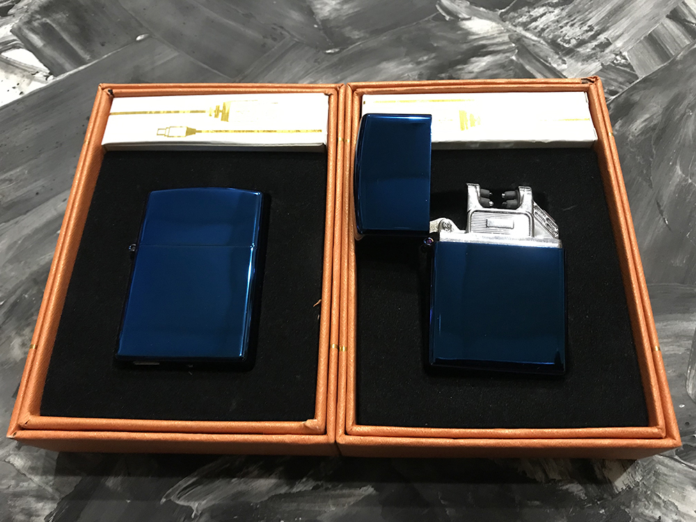 

Зажигалка Usb 2-Ой Электроимпульс Синяя