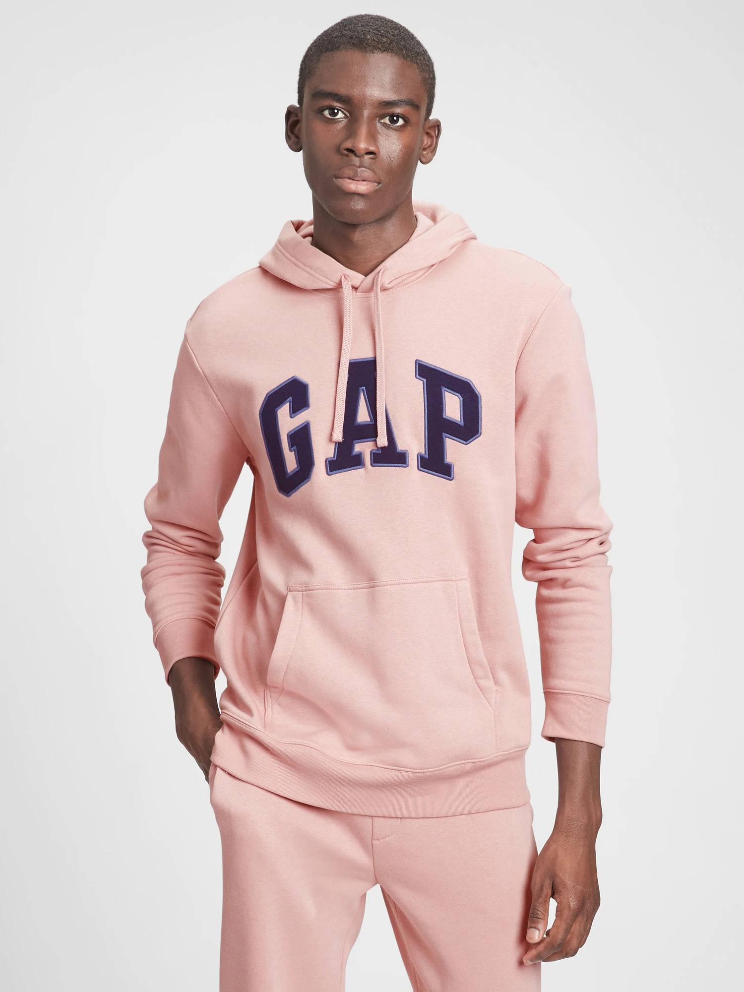 Мужская худи GAP толстовка с капюшоном 1159763243 (Розовый, L) – низкие ...