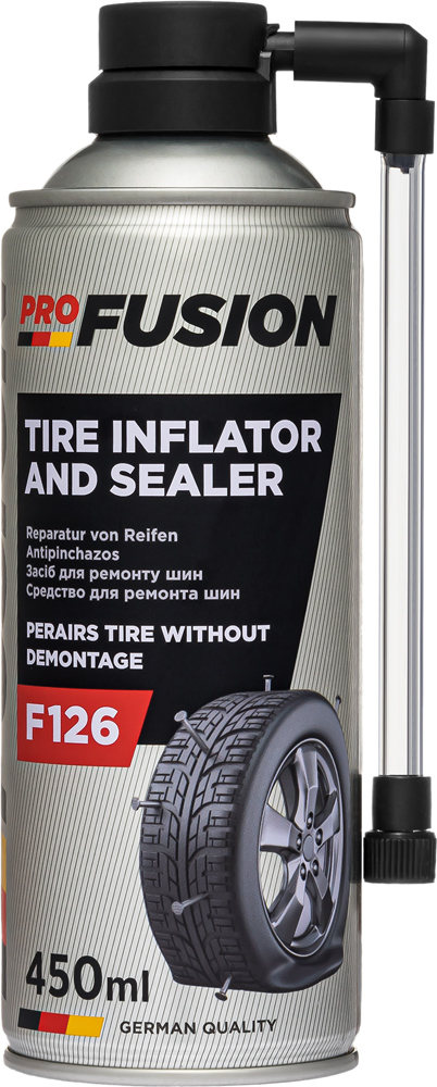 Герметик колес ProFusion F126 Tire Inflator&Sealer 450 мл (F126/450 ...