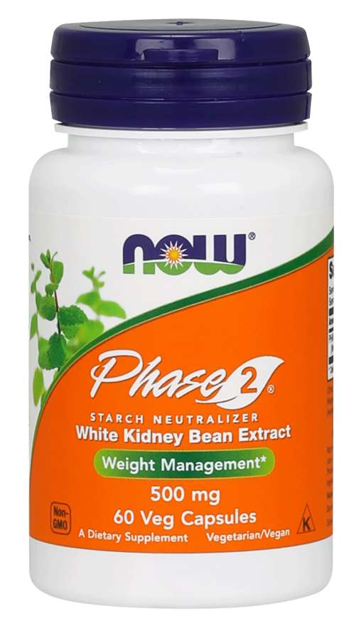 

Жиросжигатель NOW Phase 2 500 mg Veg Capsules 60 капсул (4384302721)