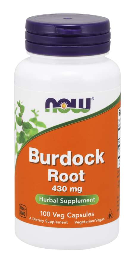 

Специальный продукт NOW Burdock Root 430 mg Veg Capsules 100 капсул (4384302733)