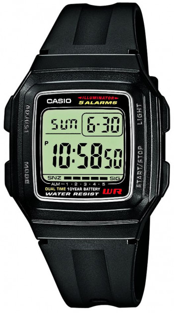 

Мужские наручные часы Casio F-201WA-1AEF