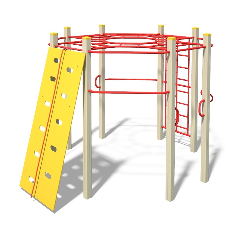 

Гимнастический комплекс StreetGym Атлет, код: S724.1-SM