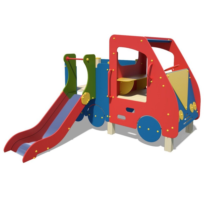 

Машинка с горкой PLAYBABY, код: TE501-SM
