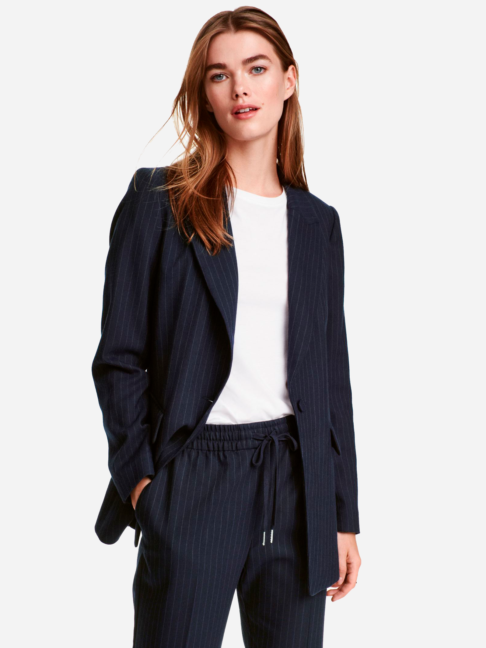Пиджак H&M 04345364 34 Синий (SZ473567640000) – в интернет-магазине ...