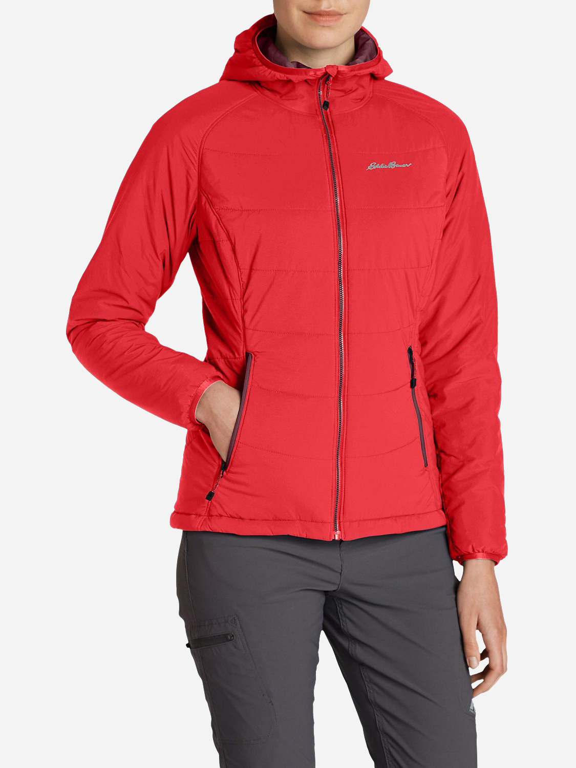 

Куртка Eddie Bauer IgniteLite Flux Stretch Hooded Jacket 0030CAR  Красная, Куртка Eddie Bauer IgniteLite Flux Stretch Hooded Jacket 0030CAR XS Красная