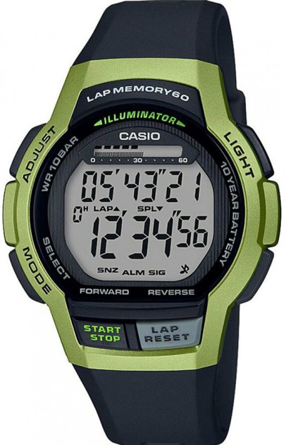 

Мужские наручные часы Casio WS-1000H-3AVEF