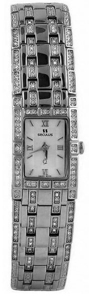 

Женские наручные часы Seculus 1655.2.753 silver, pvd with stones, pvd with stones