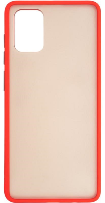 

Панель Gelius Bumper Mat Case для Samsung Galaxy A71 (A715) Red