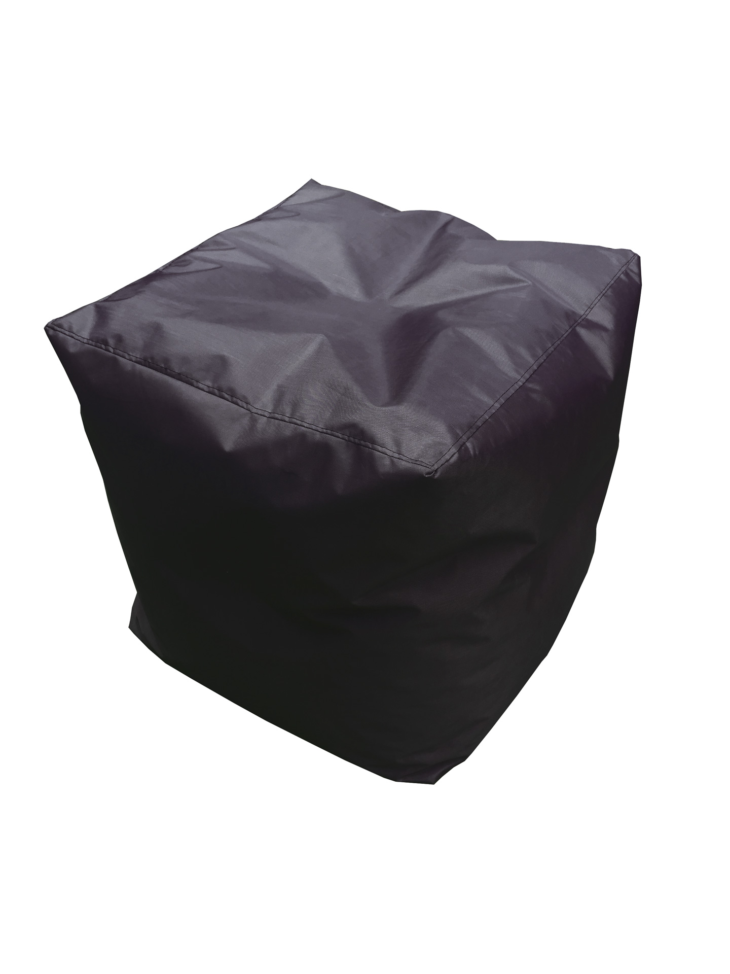 

Бескаркасный пуф черный Ave Maria Cube-2