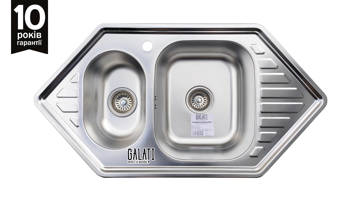 

Кухонная мойка Galati Meduza 1.5C Textura (9645)