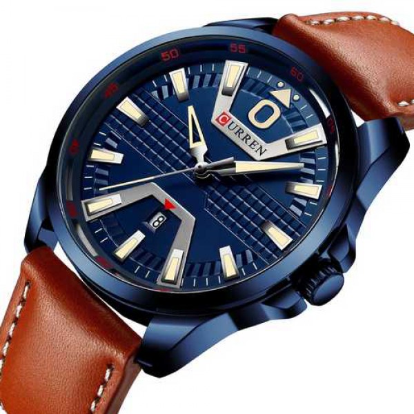 

Часы Curren 8379 Blue-Brown