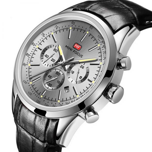 

Часы Mini Focus MF0116G Silver-Black