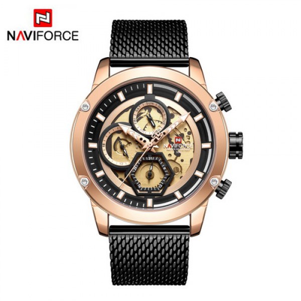 

Часы Naviforce NF9167 Black-Cuprum