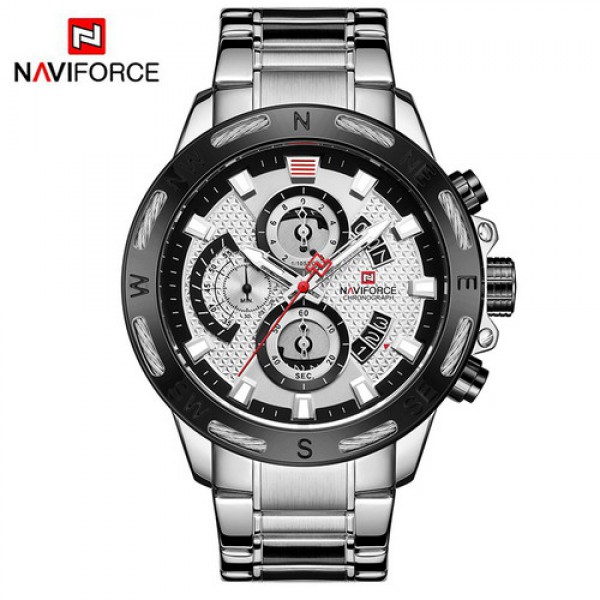 

Часы Naviforce NF9165 Silver-Black