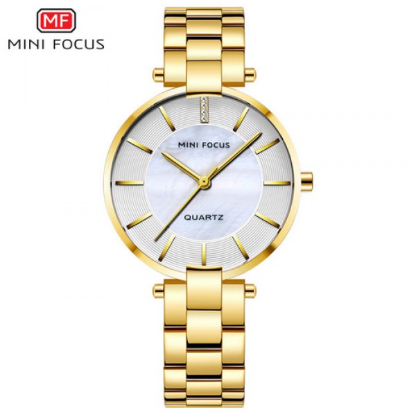

Часы Mini Focus MF0224L.02 Gold-White