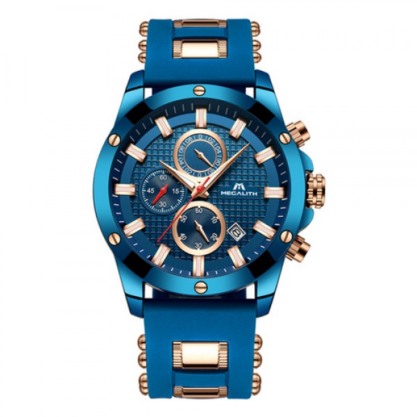 

Часы Megalith 0140M Blue-Cuprum