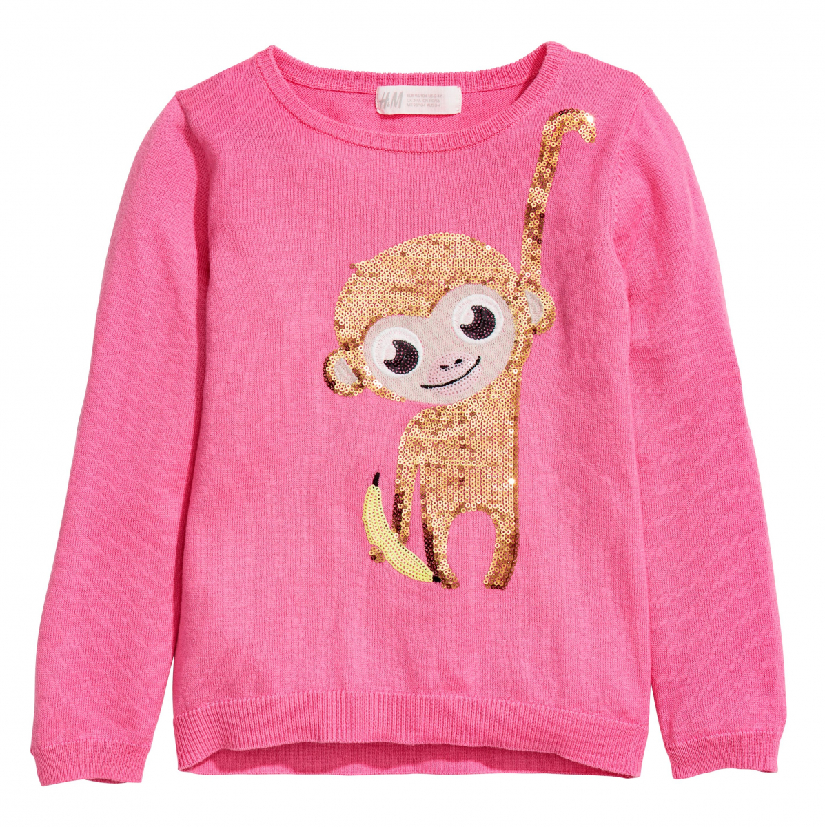 

Джемпер для девочки H&M 0549390003 122-128 СМ Розовый 60142
