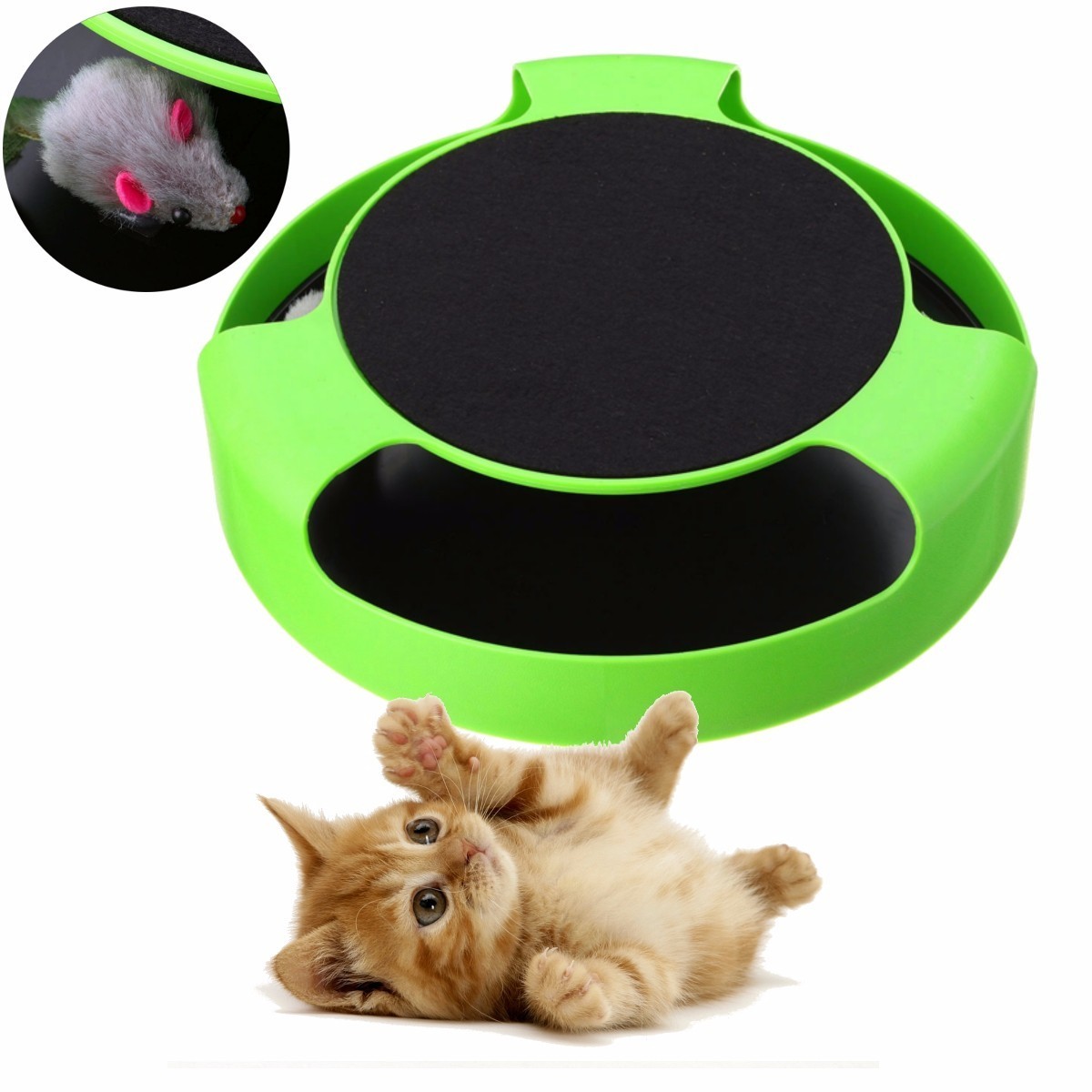 

Игрушка для котов и котят когтеточка для кошек поймай мышку Catch the Mouse Plus