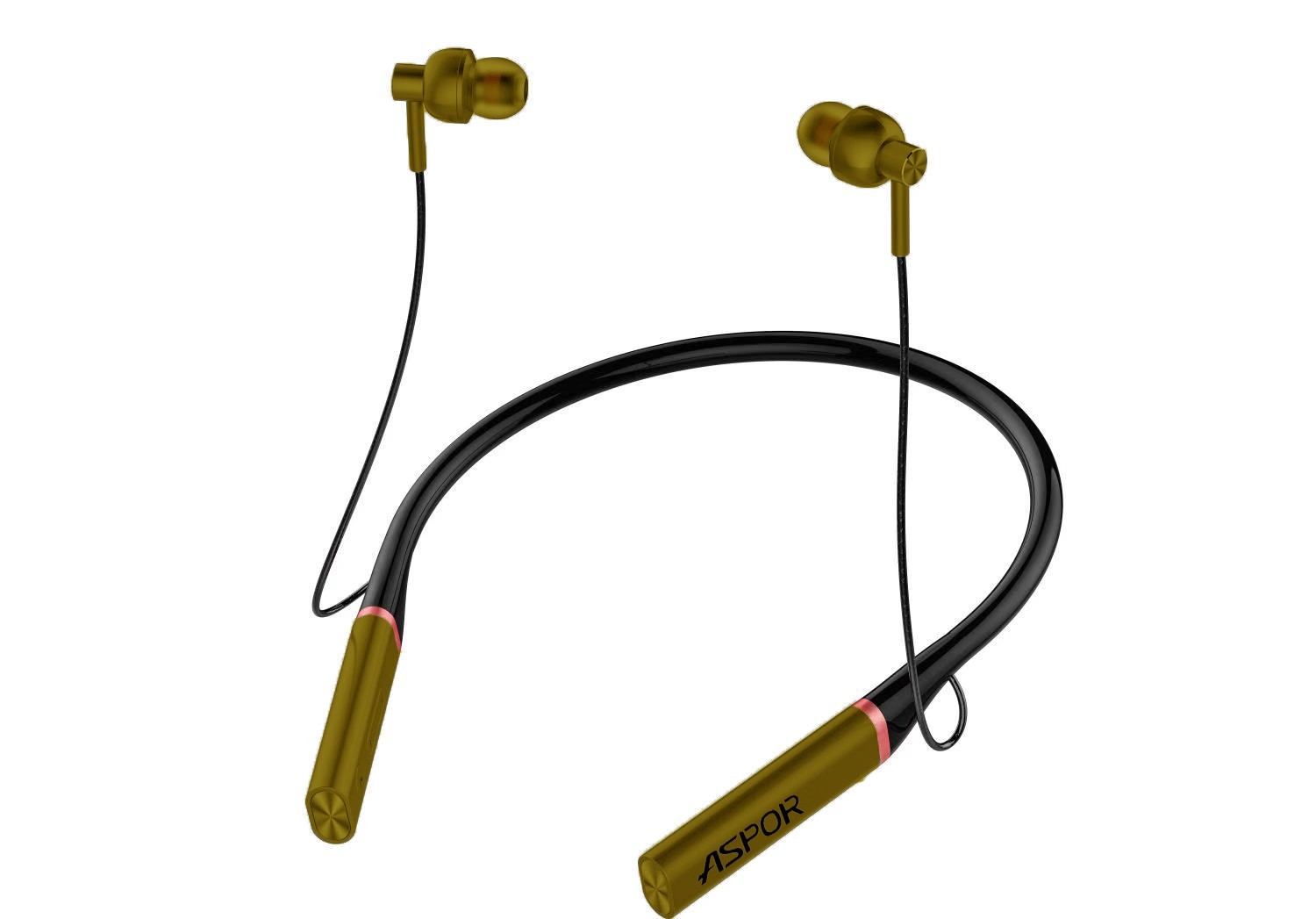 

Bluetooth наушники Aspor A658S Fast Charge Gold