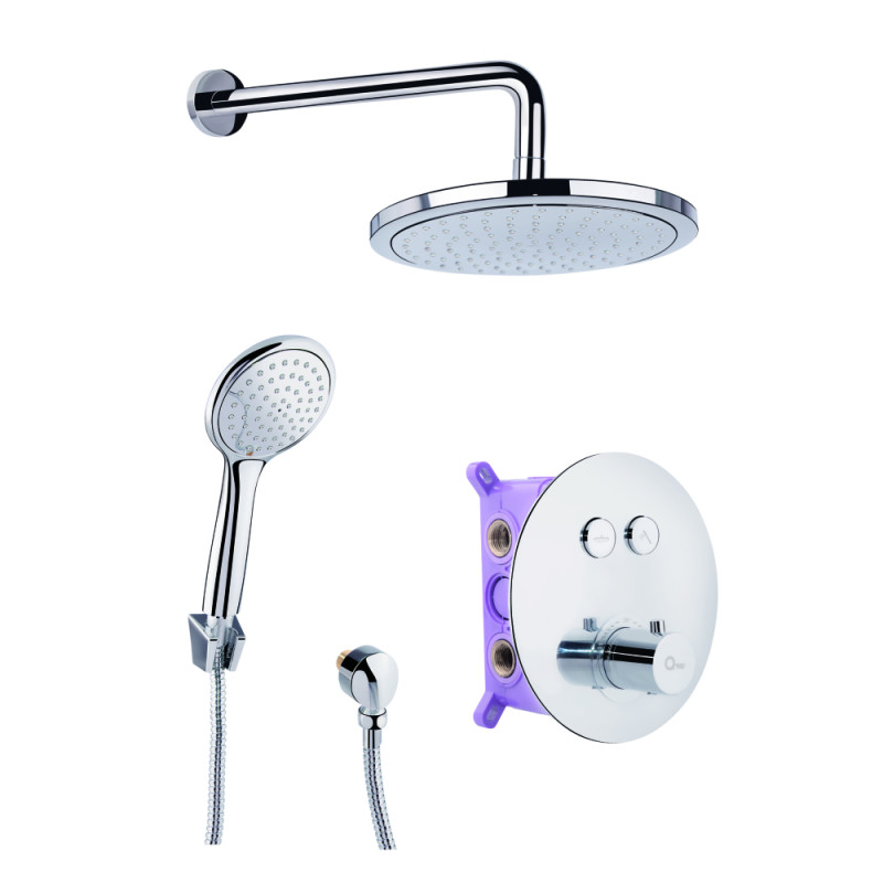 

Душевая система скрытого монтажа Q-tap Inspai-Therm CRM T20250102 SD00035410
