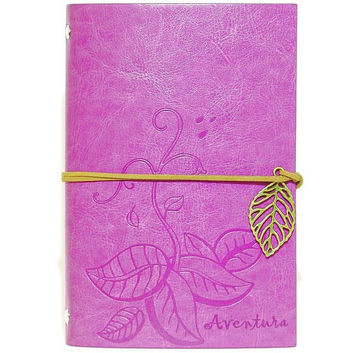 

Винтажный блокнот Aventura NATURE 160 стр. Фиолетовый