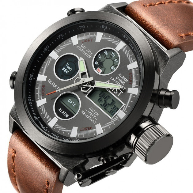 

Армейские наручные мужские часы SENOIX™ AMST Brown