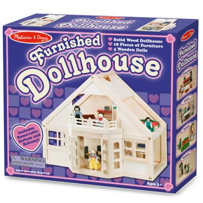 

Игровой набор Melissa&Doug Меблированный Деревянный Домик (MD795)