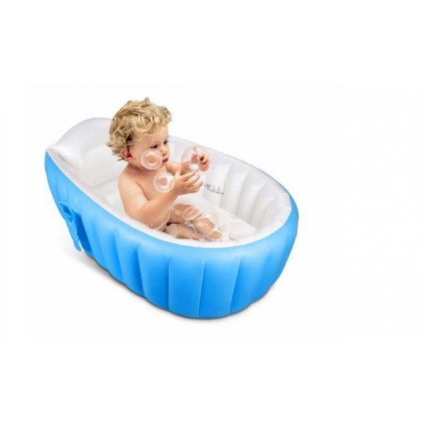 

Надувная ванночка с насосом TVR Baby Bath Tub MAX Голубая (01470)