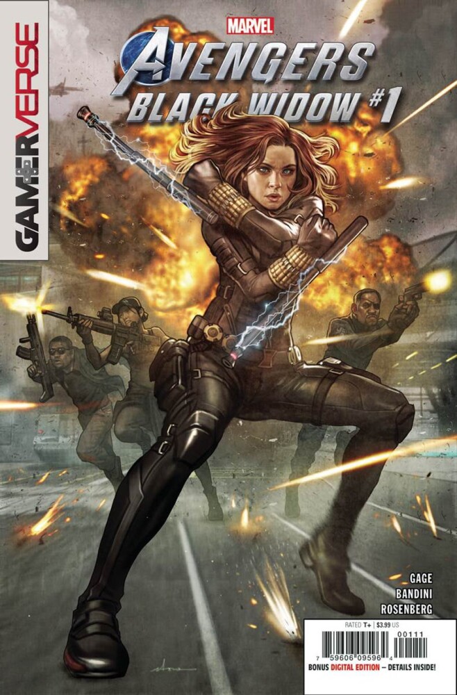 

Marvels Avengers Black Widow #1 Cover A Regular Stonehouse Cover