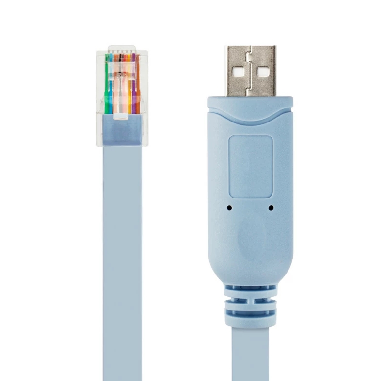 Кабель синхронізації Profilic FTDI USB-RJ45 (RS232) 1.8m для мережевого ...