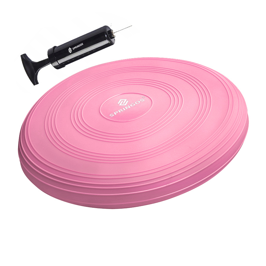 

Балансировочная подушка (сенсомоторная) массажная Springos PRO FA0089 Pink