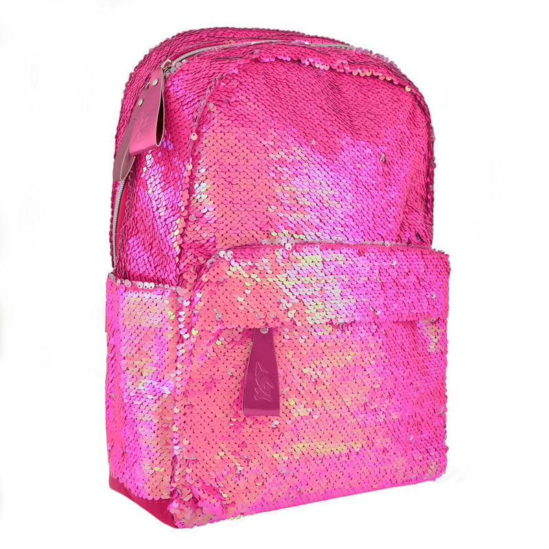 

Рюкзак молодежный YES з пайетками GS-01 ''Pink'' (557674)