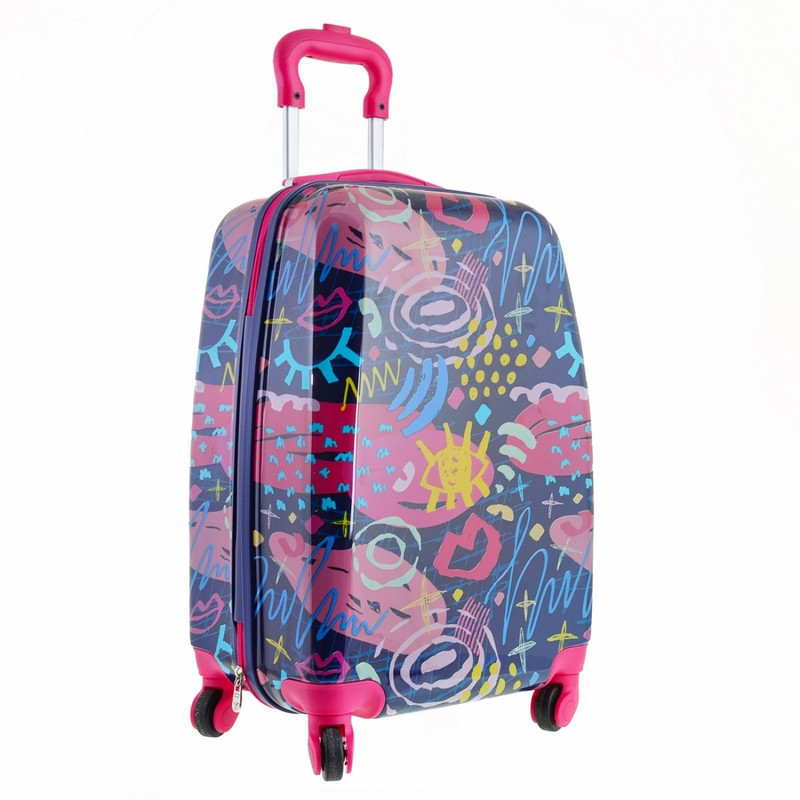 

Чемодан детский YES на колесах Graffity, LG-5 (557827)