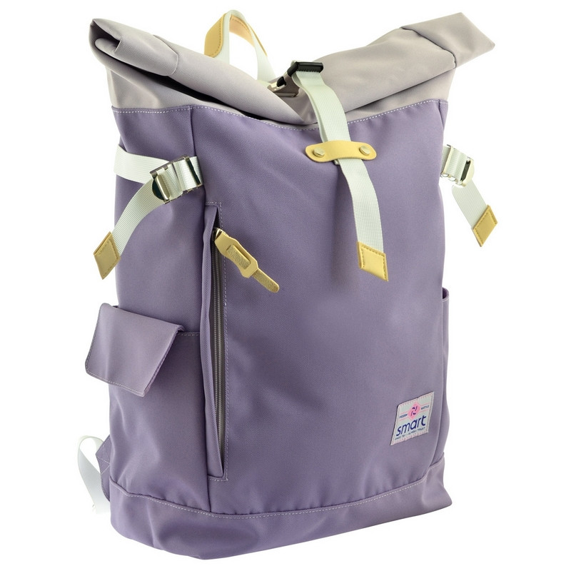 

Рюкзак городской Smart T-69 Roll-top отд. для ноутбука Lavender
