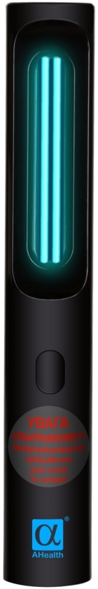 

Бактерицидная лампа ультрафиолетовая AHealth AH UV1 black