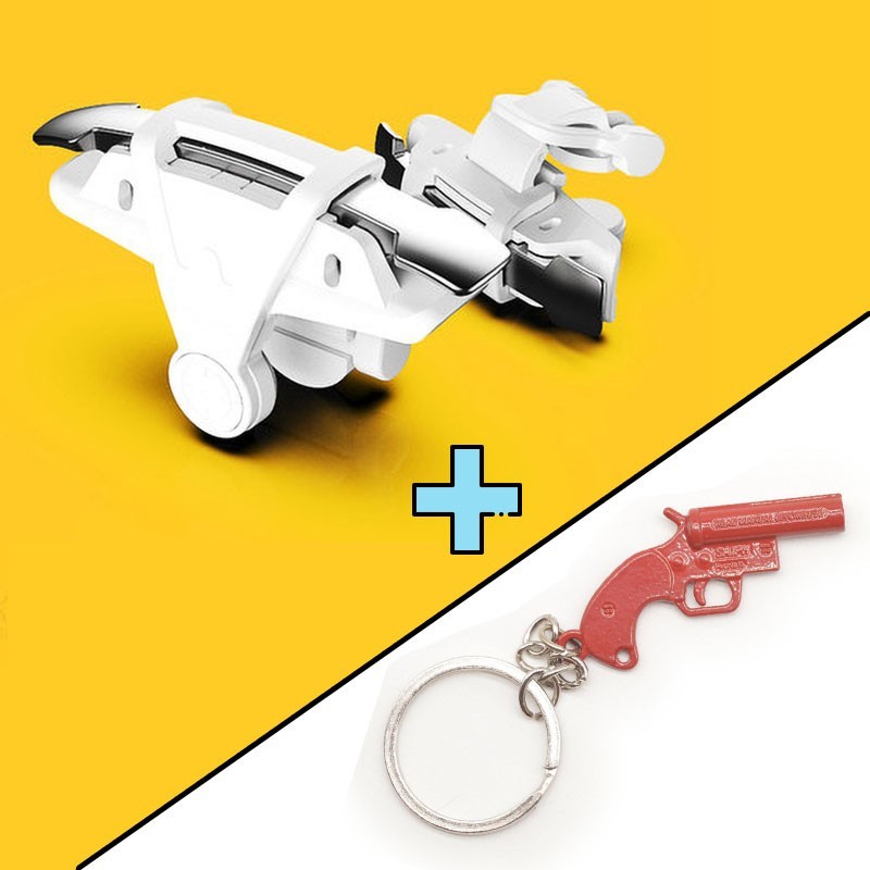 

Игровые контроллеры Marpiel M9 с двумя курками (геймпад триггеры курки для смартфона для PUBG) + брелок Flare Gun