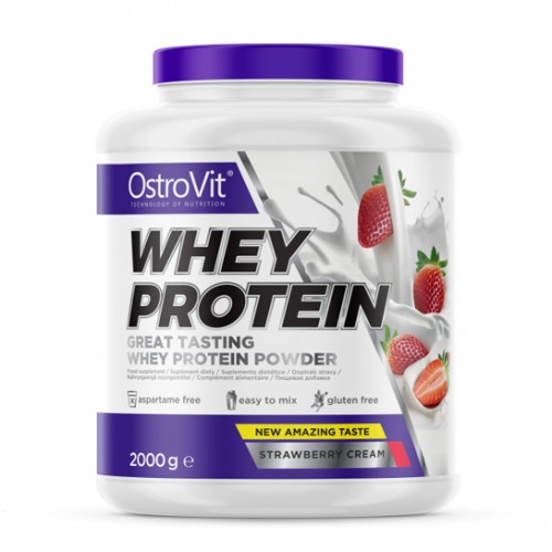 

Протеин OstroVit Whey Protein, 2 кг Клубника (720722)