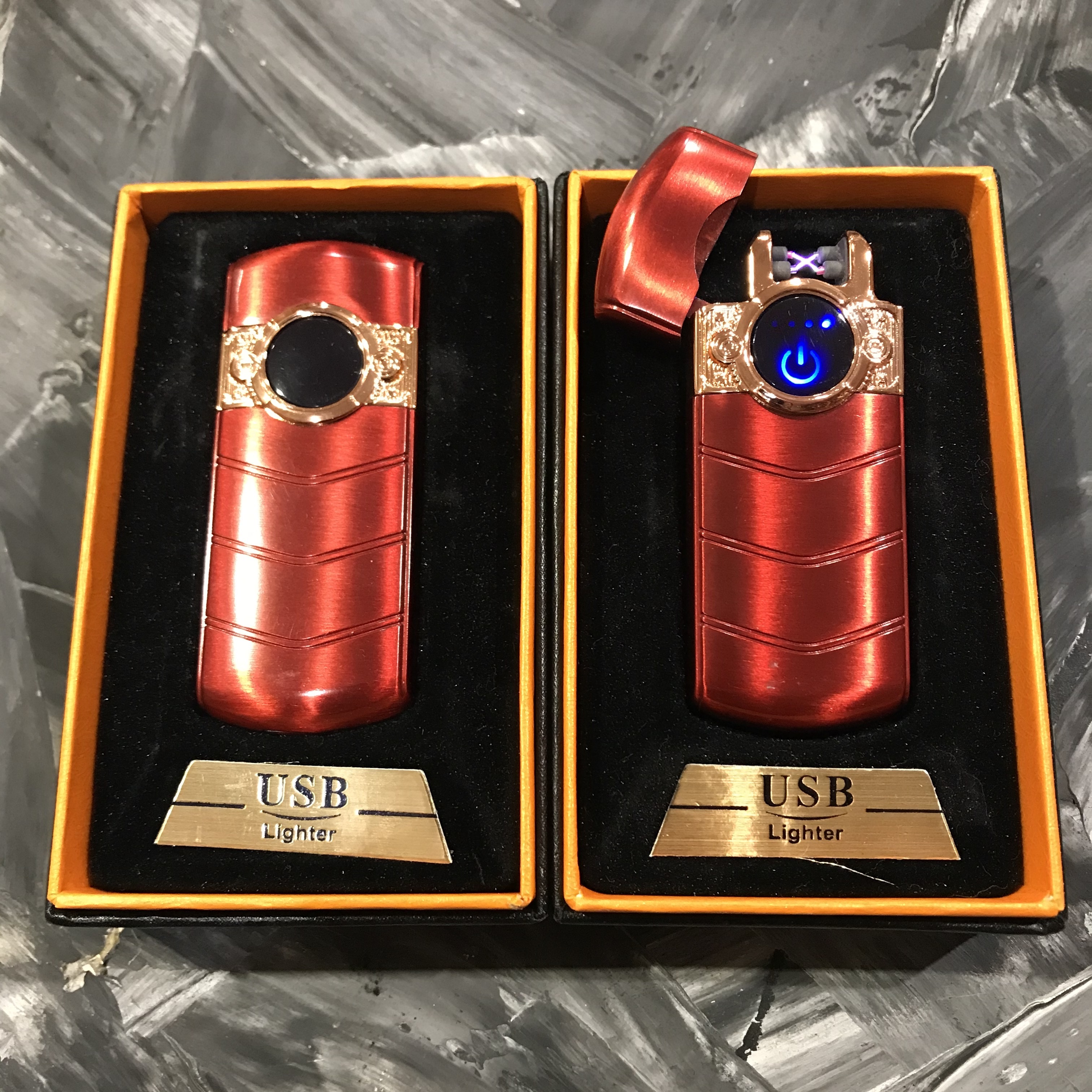 

Зажигалка Usb 2-Ой Электроимпульс 42583 Красный Мат